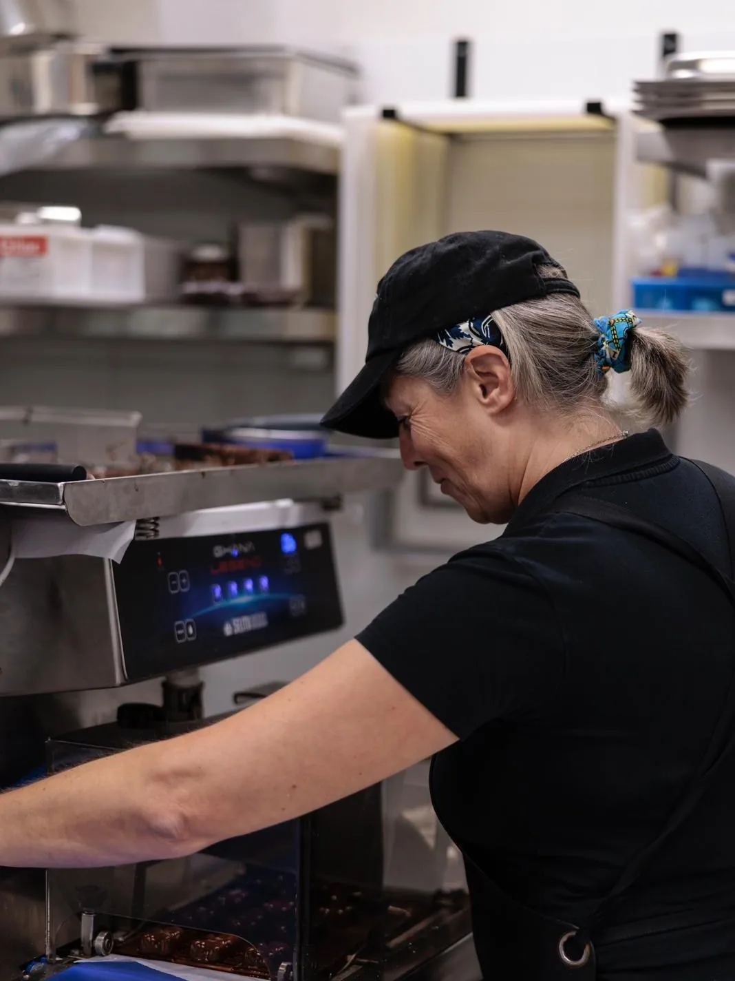 Préparation de glaces dans le laboratoire