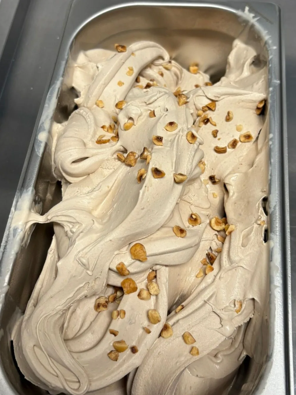 Texture du gelato fiordilatte